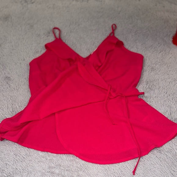 Hot pink babydoll top - Picture 10 of 10
